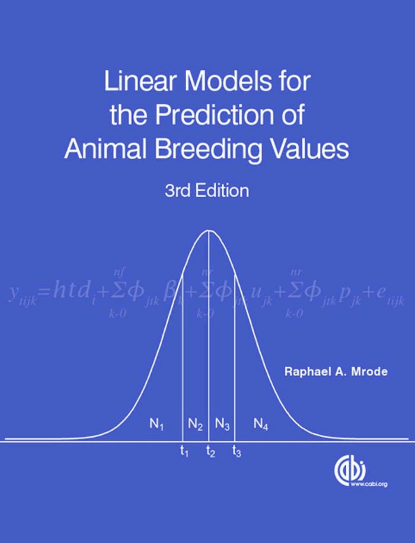 Linear Models For The Prediction Of Animal Breeding Values
