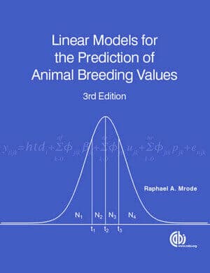Linear Models For The Prediction Of Animal Breeding Values
