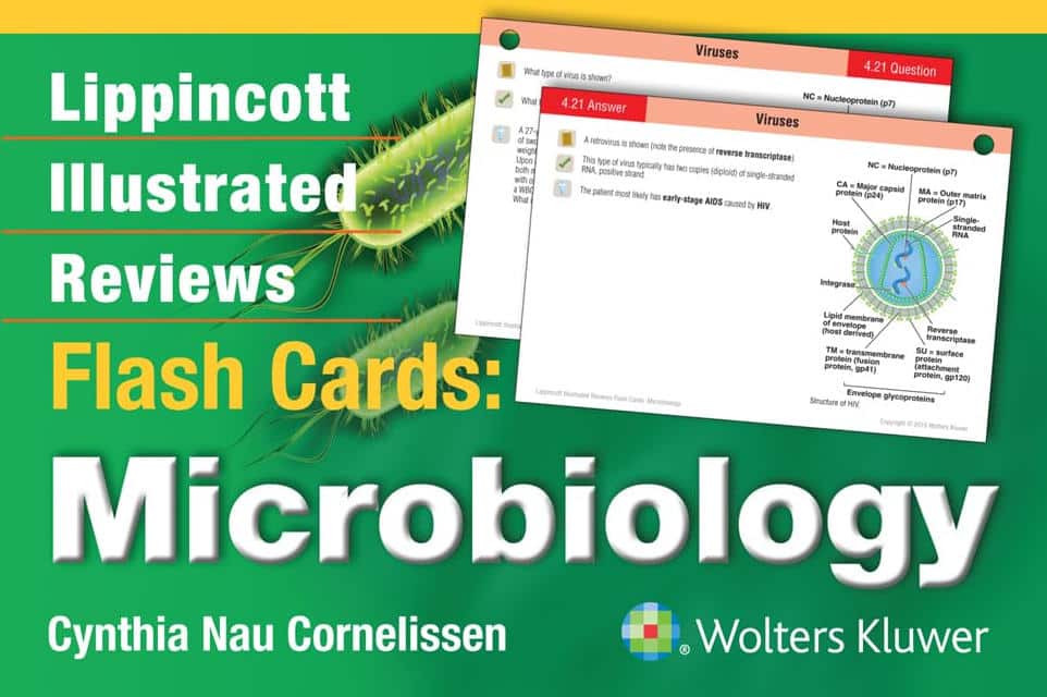 Lippincott Illustrated Reviews Flash Cards Microbiology