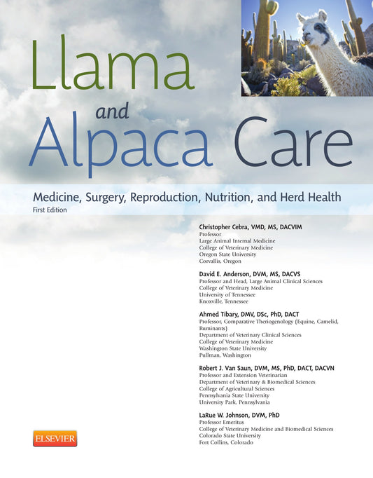 Llama and Alpaca Care: Medicine, Surgery,…