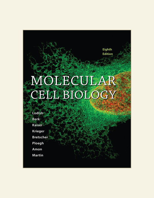 Lodish Molecular Cell Biology 8th Edition — front cover