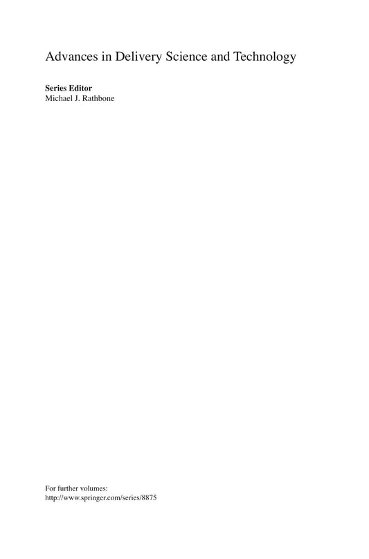 Long Acting Animal Health Drug Products Fundamentals And Applications