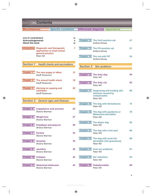 Look Inside page 7 - 100 Top Consultations In Small Animal General Practice