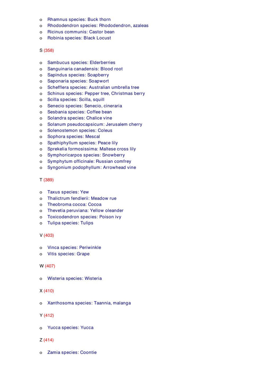 Preview page of A Guide to Poisonous House and Garden Plants