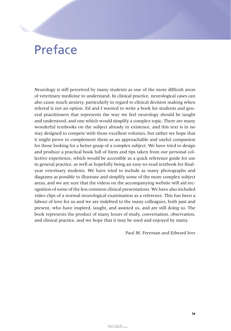 Look Inside page 8 - A Practical Approach to Neurology for the Small Animal Practitioner