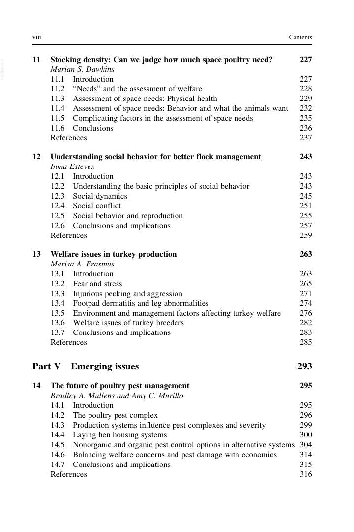Look Inside page 9 - Advances in Poultry Welfare