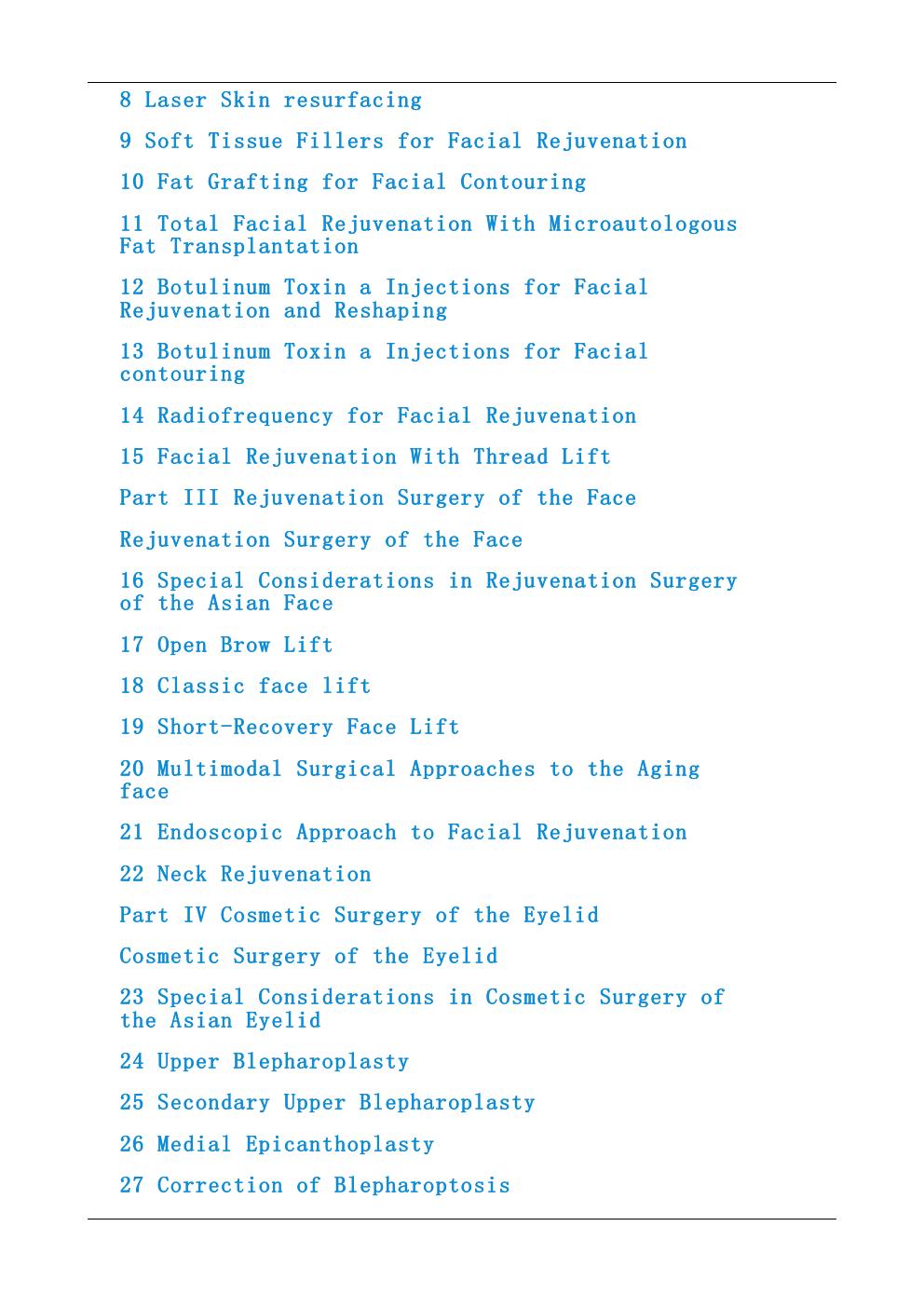 Look Inside page 5 - Aesthetic Plastic Surgery in Asians: Principles and Techniques