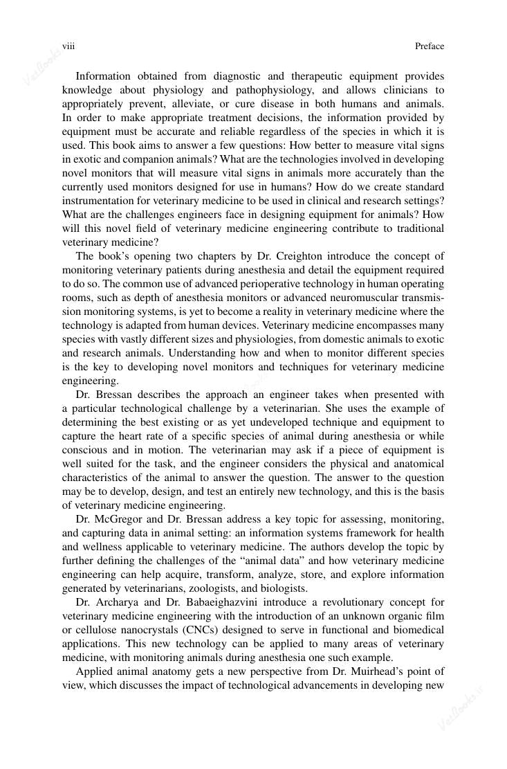 Look Inside page 7 - An Introduction to Veterinary Medicine Engineering