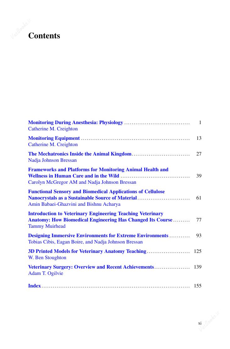 Preview page of An Introduction to Veterinary Medicine Engineering