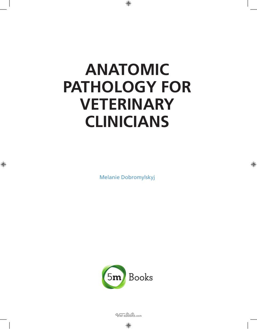 Preview page of Anatomic Pathology for Veterinary Clinicians