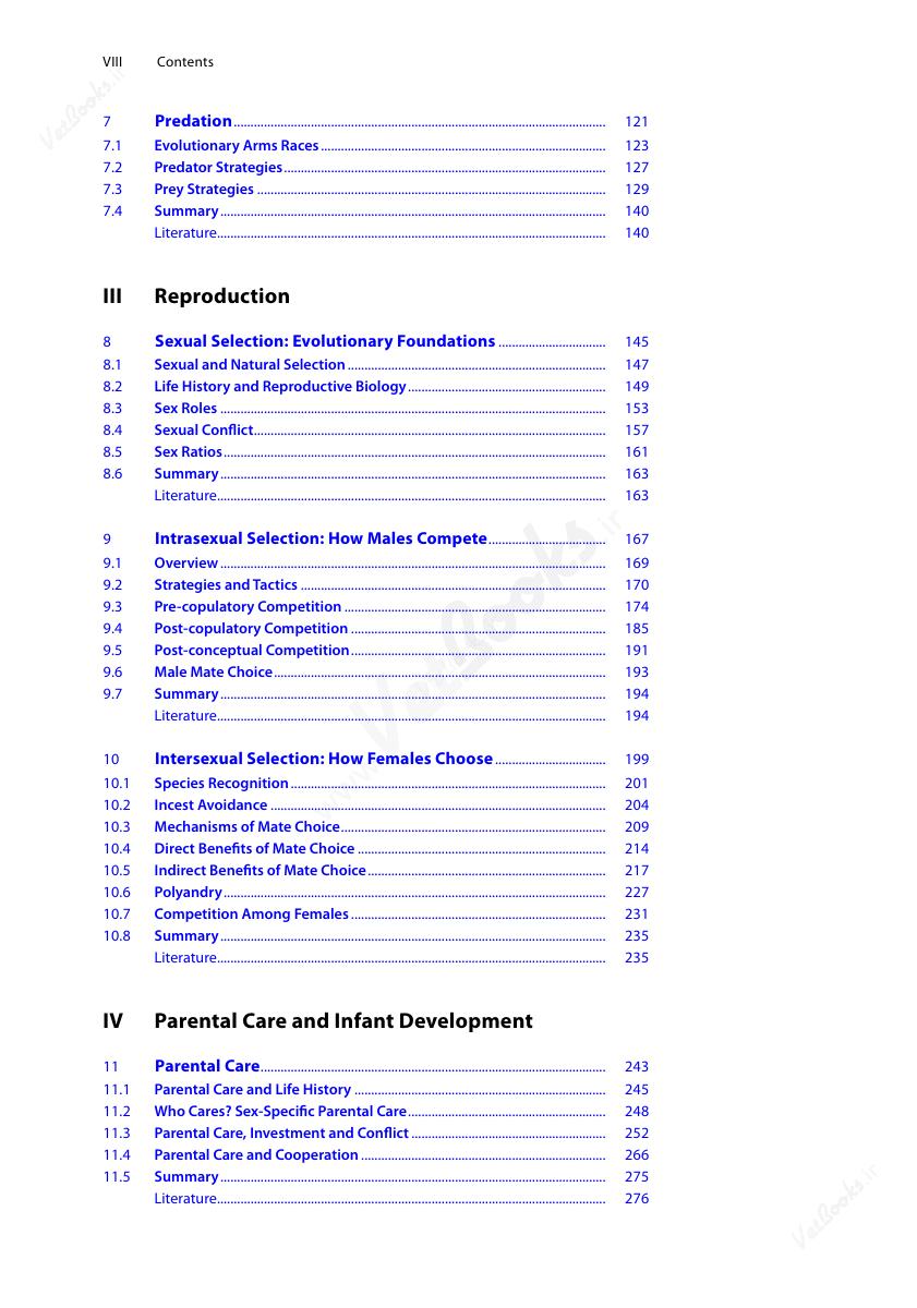 Look Inside page 8 - Animal Behaviour: An Evolutionary Perspective