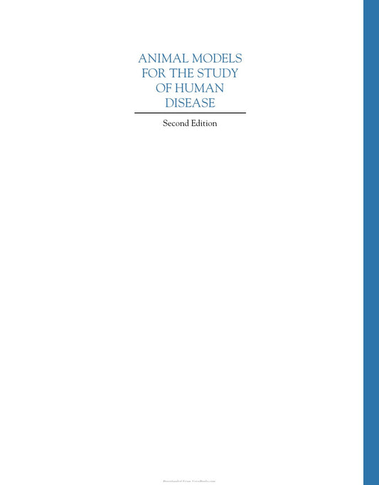 Look Inside sample page 2 - Animal Models for the Study of Human Disease 2ND Edition