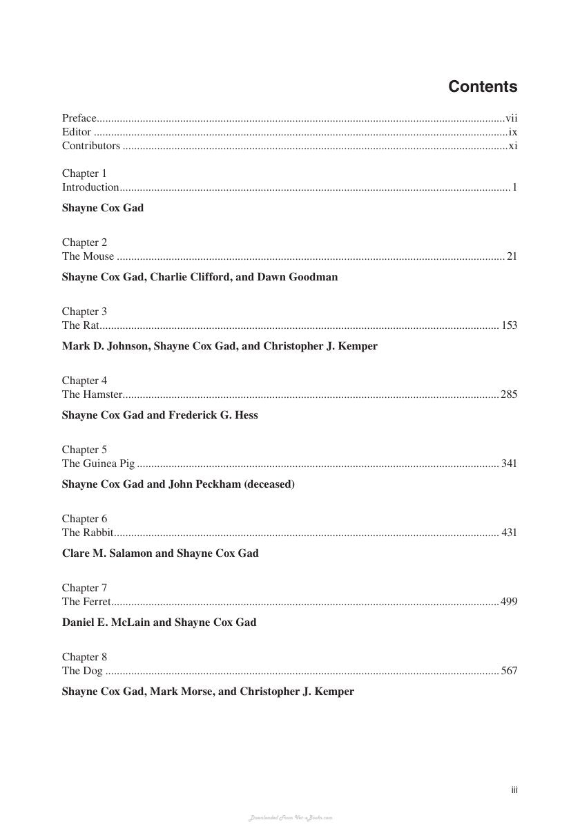 Look Inside sample page 3 - Animal Models In Toxicology 3Rd Edition