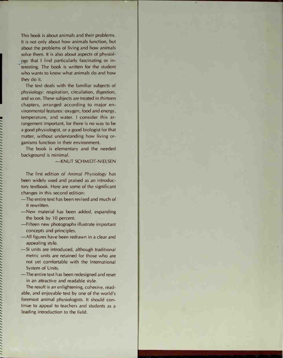 Look Inside page 2 - Animal Physiology: Adaptation and Environment 2nd Edition