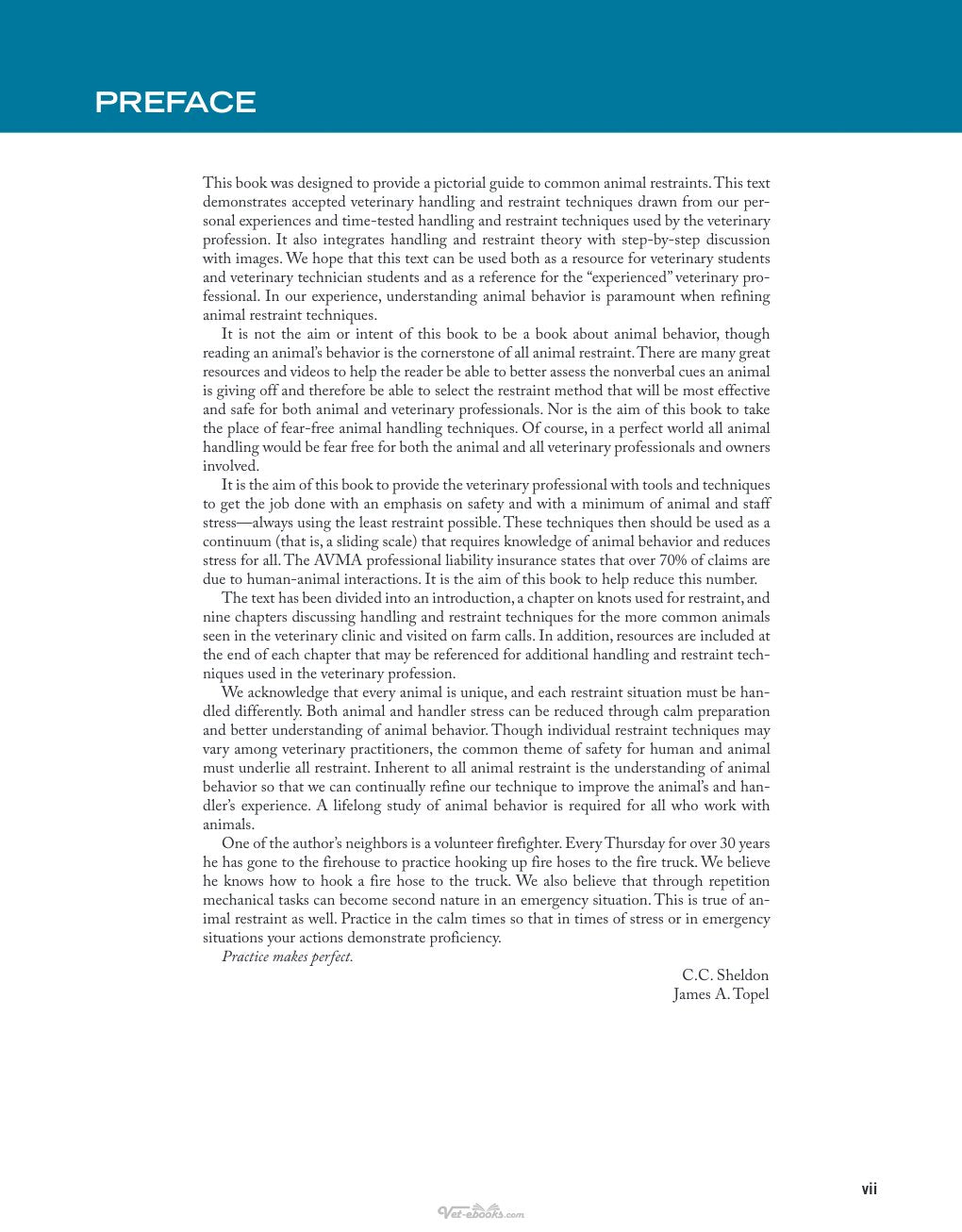 Look Inside page 8 - Animal Restraint For Veterinary Professionals 3Rd Edition
