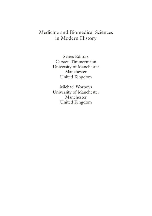 Look Inside sample page 2 - Animals And The Shaping Of Modern Medicine One Health And Its Histories