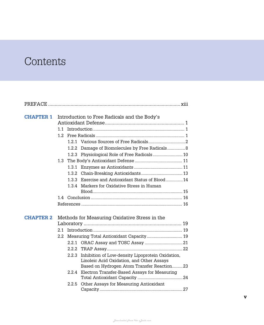 Look Inside page 6 - Antioxidants In Food Vitamins And Supplements Prevention And Treatment Of Disease