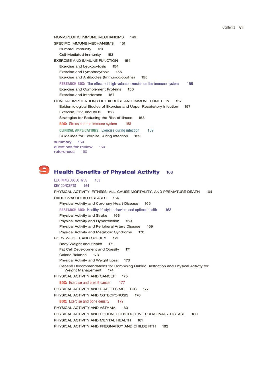Preview page of Applied Exercise and Sport Physiology 4th Edition