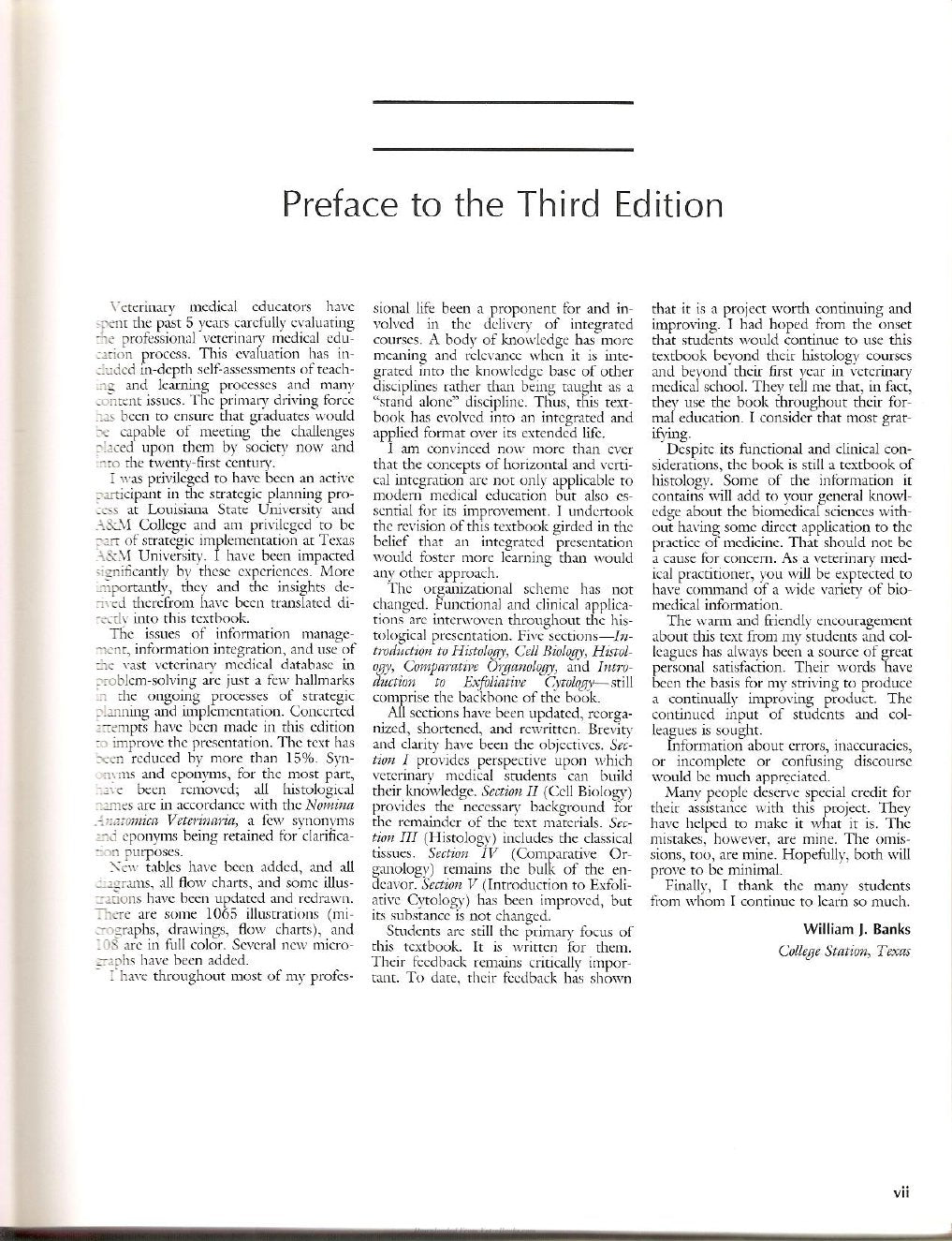Look Inside page 6 - Applied Veterinary Histology 3Rd Edition