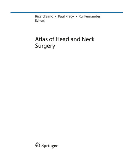 Look Inside page 4 - Atlas of Head and Neck Surgery