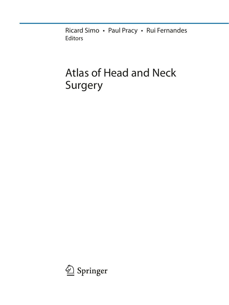 Preview page of Atlas of Head and Neck Surgery