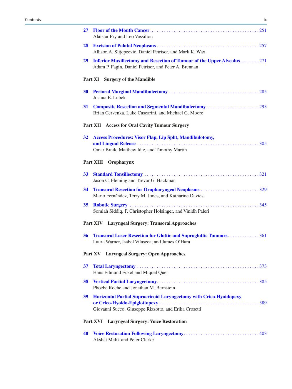 Look Inside page 10 - Atlas of Head and Neck Surgery