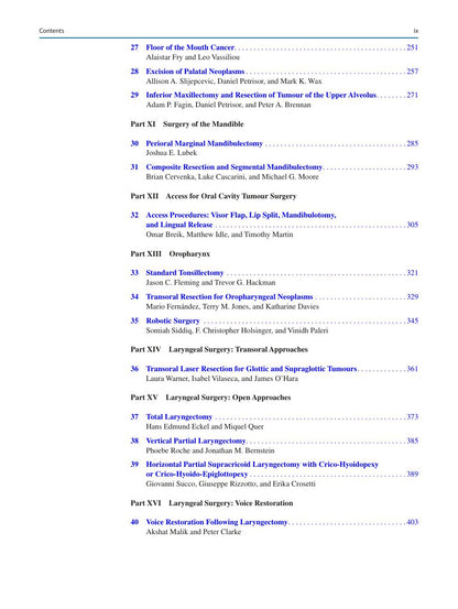 Look Inside page 10 - Atlas of Head and Neck Surgery