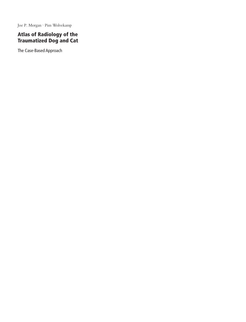 Look Inside sample page 2 - Atlas Of Radiology Of The Traumatized Dog And Cat The Case Based Approach 2nd Edition