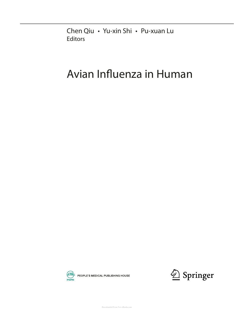 Look Inside sample page 3 - Avian Influenza in Human