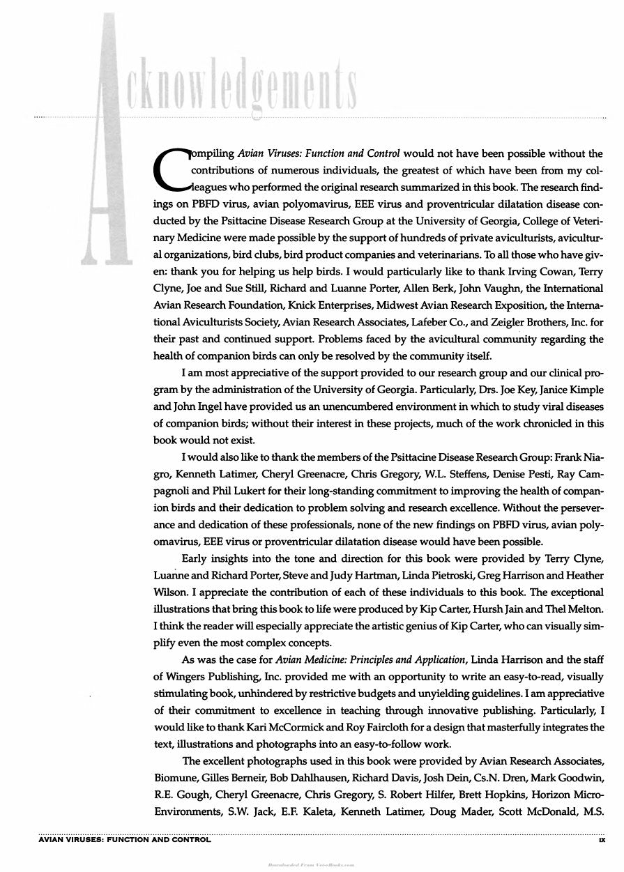 Look Inside page 8 - Avian Viruses Function And Control