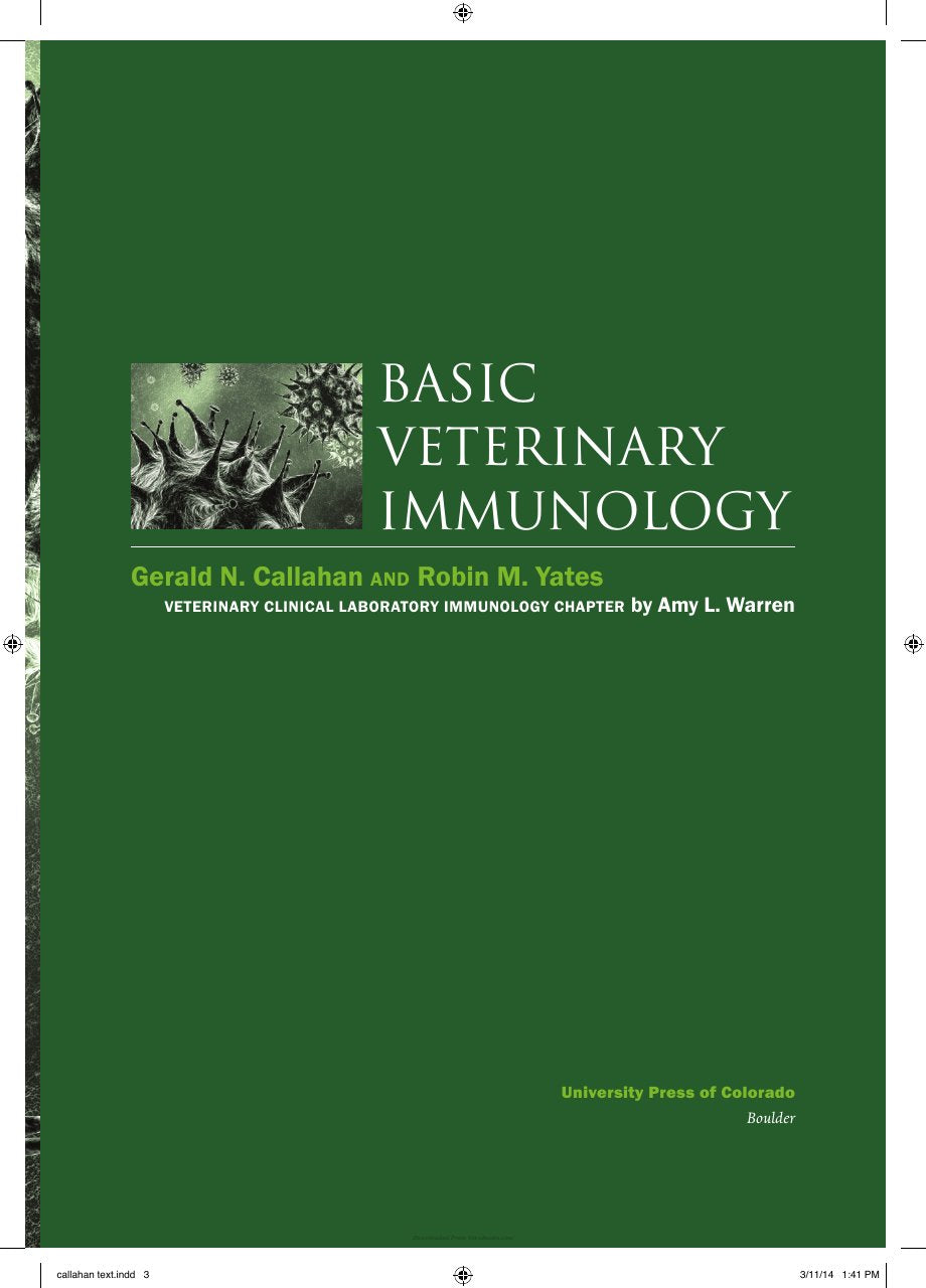 Look Inside page 4 - Basic Veterinary Immunology