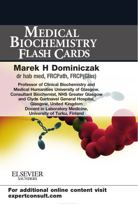 Look Inside page 2 - Baynes and Dominiczak’s Medical Biochemistry Flash Cards