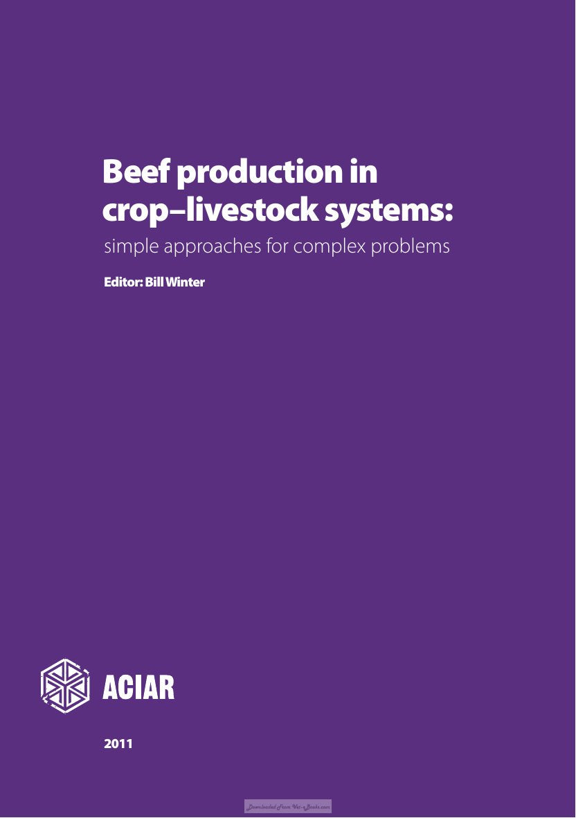 Look Inside page 2 - Beef Production In Crop Livestock Systems Simple Approaches For Complex Problems
