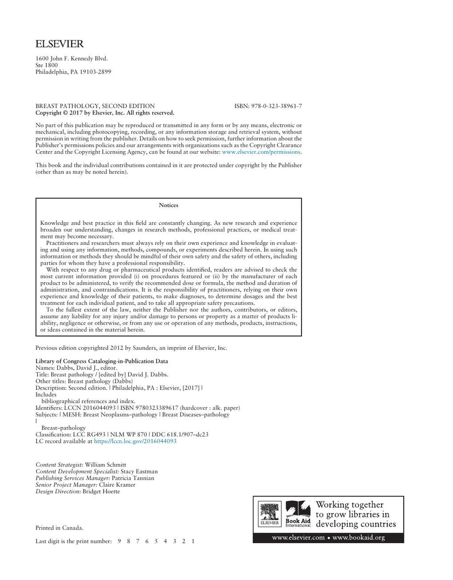Preview page of Breast Pathology 2nd Edition