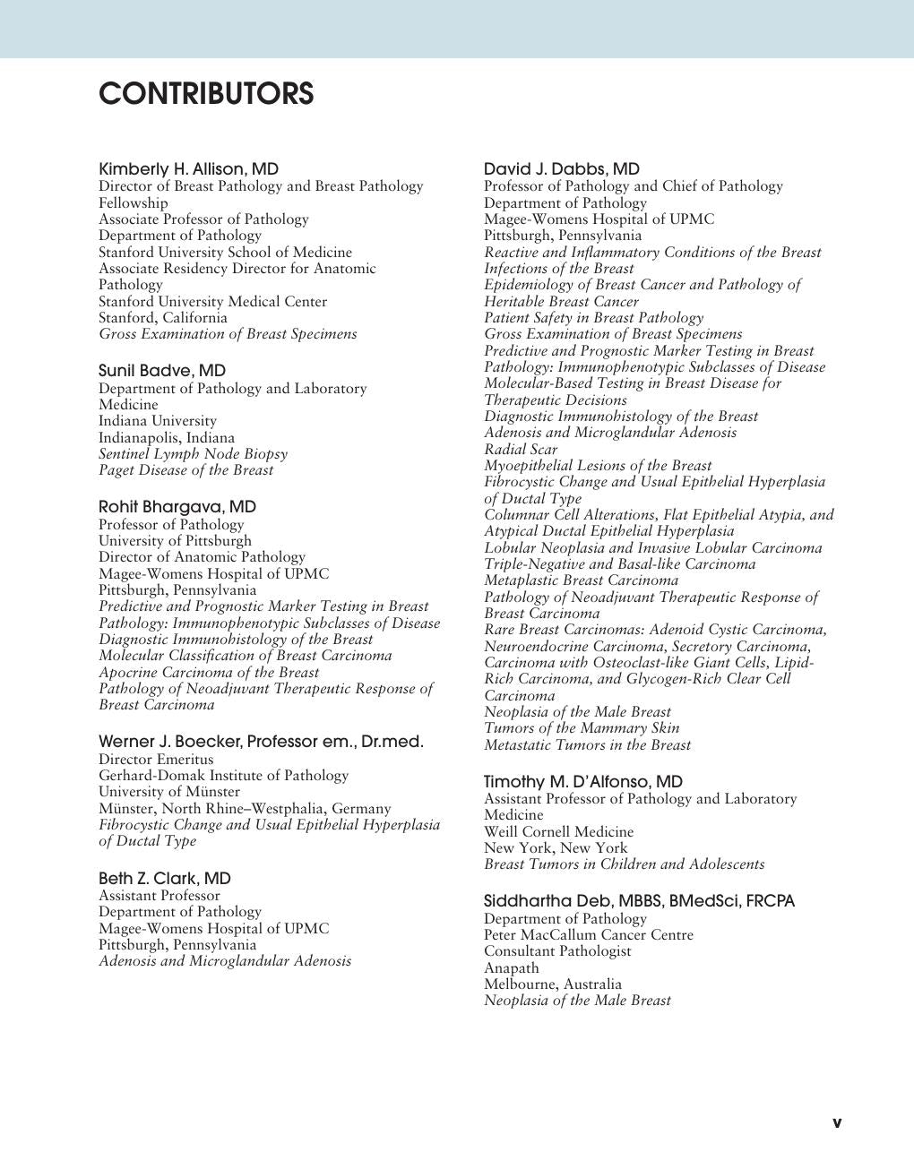 Look Inside page 4 - Breast Pathology 2nd Edition