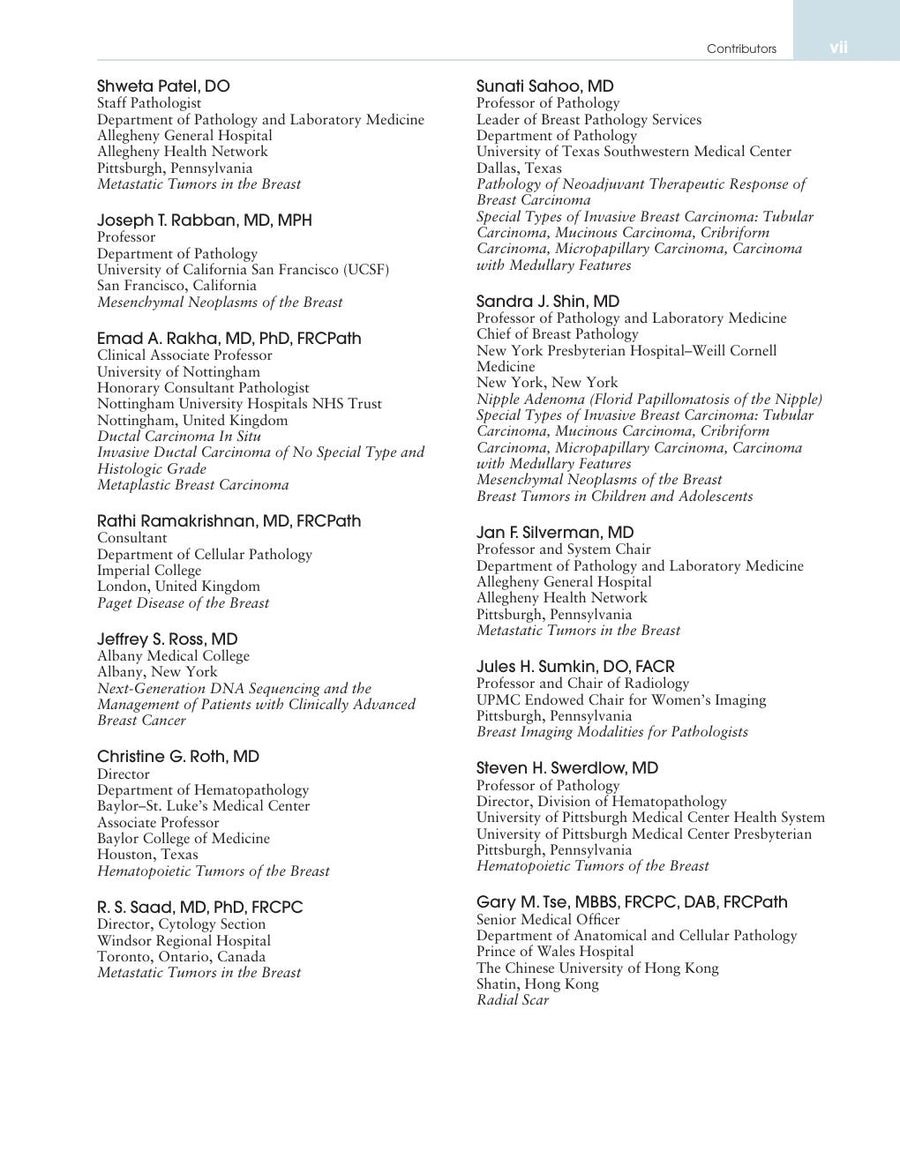 Preview page of Breast Pathology 2nd Edition