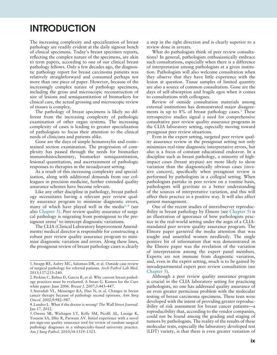 Preview page of Breast Pathology 2nd Edition