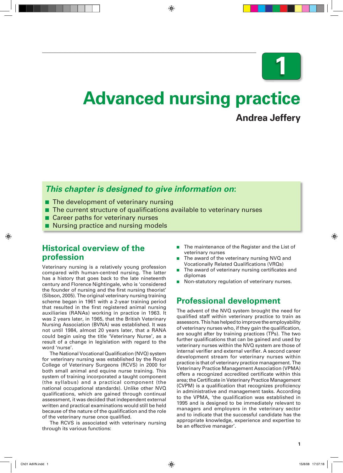 Look Inside page 10 - Bsava Manual of Canine and Feline Advanced Veterinary Nursing 2ND Edition