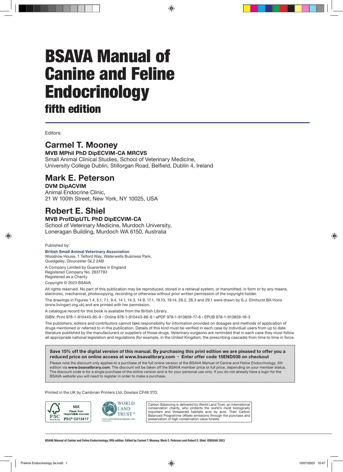 Look Inside sample page 2 - Bsava Manual Of Canine And Feline Endocrinology 5Th Edition