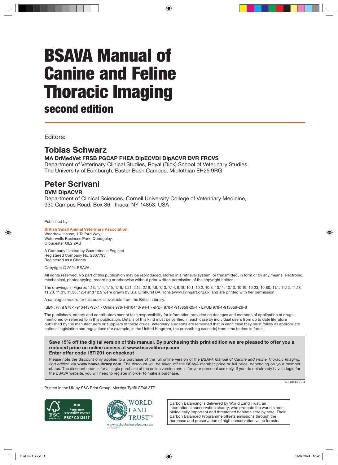 Look Inside page 2 - Bsava Manual Of Canine And Feline Thoracic Imaging