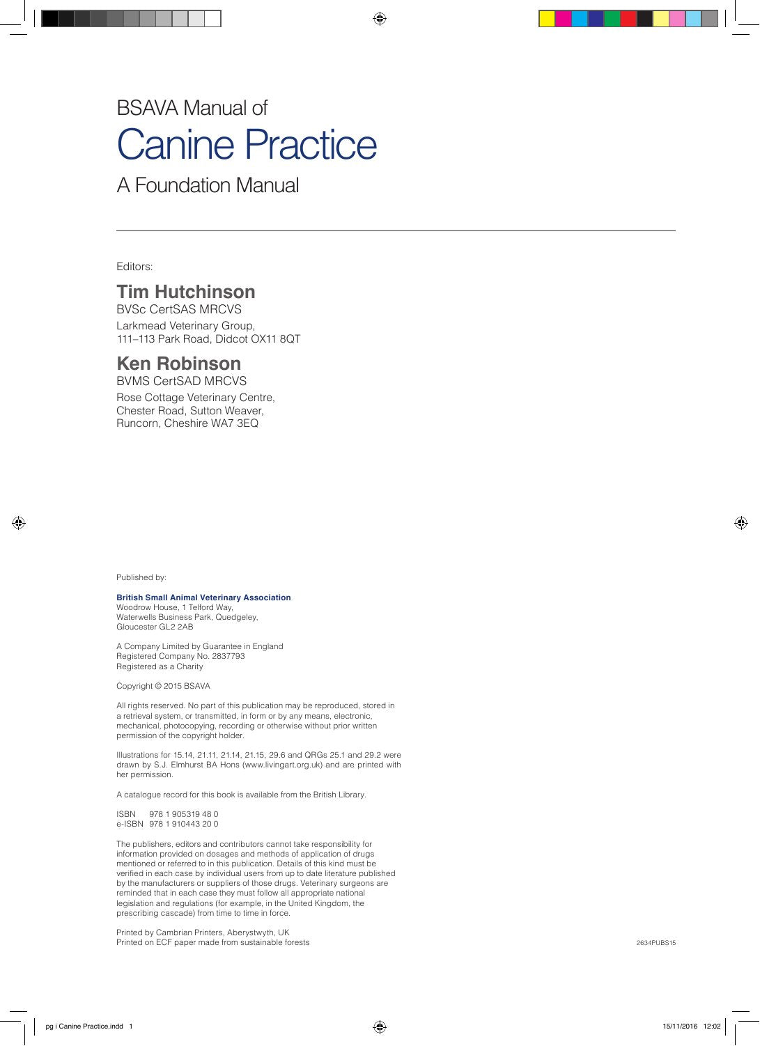 Look Inside sample page 2 - Bsava Manual Of Canine Practice A Foundation Manual