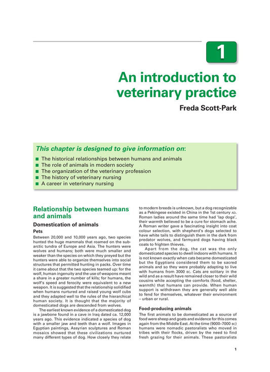 Look Inside page 10 - Bsava Manual Of Practical Animal Care