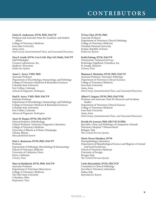 Look Inside page 3 - Canine And Feline Cytology A Color Atlas And Interpretation Guide 3Rd Edition
