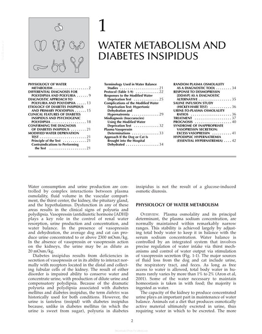 Look Inside page 8 - Canine And Feline Endocrinology And Reproduction 3rd Edition
