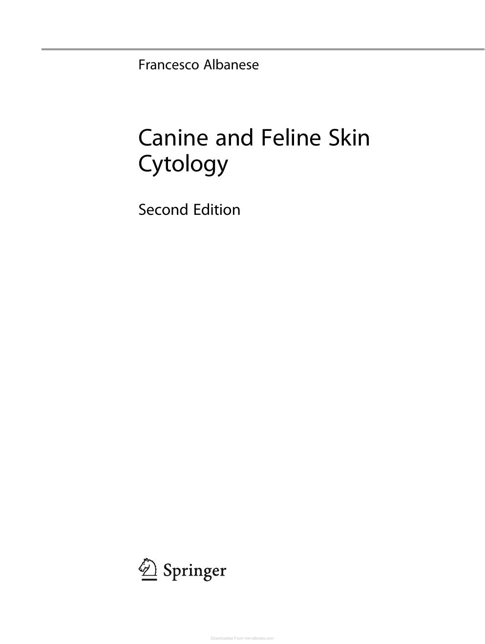 Look Inside sample page 3 - Canine And Feline Skin Cytology 2Nd Edition