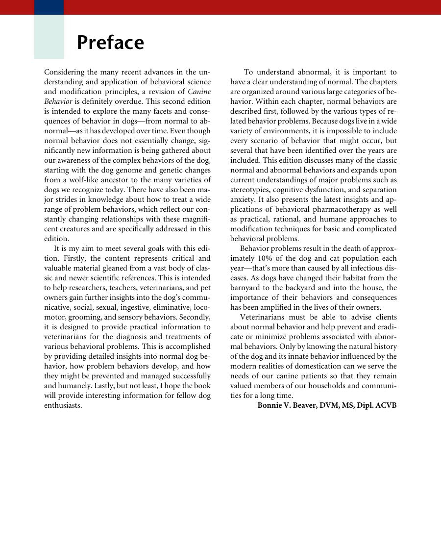 Look Inside page 4 - Canine Behavior Insights And Answers 2Nd Edition
