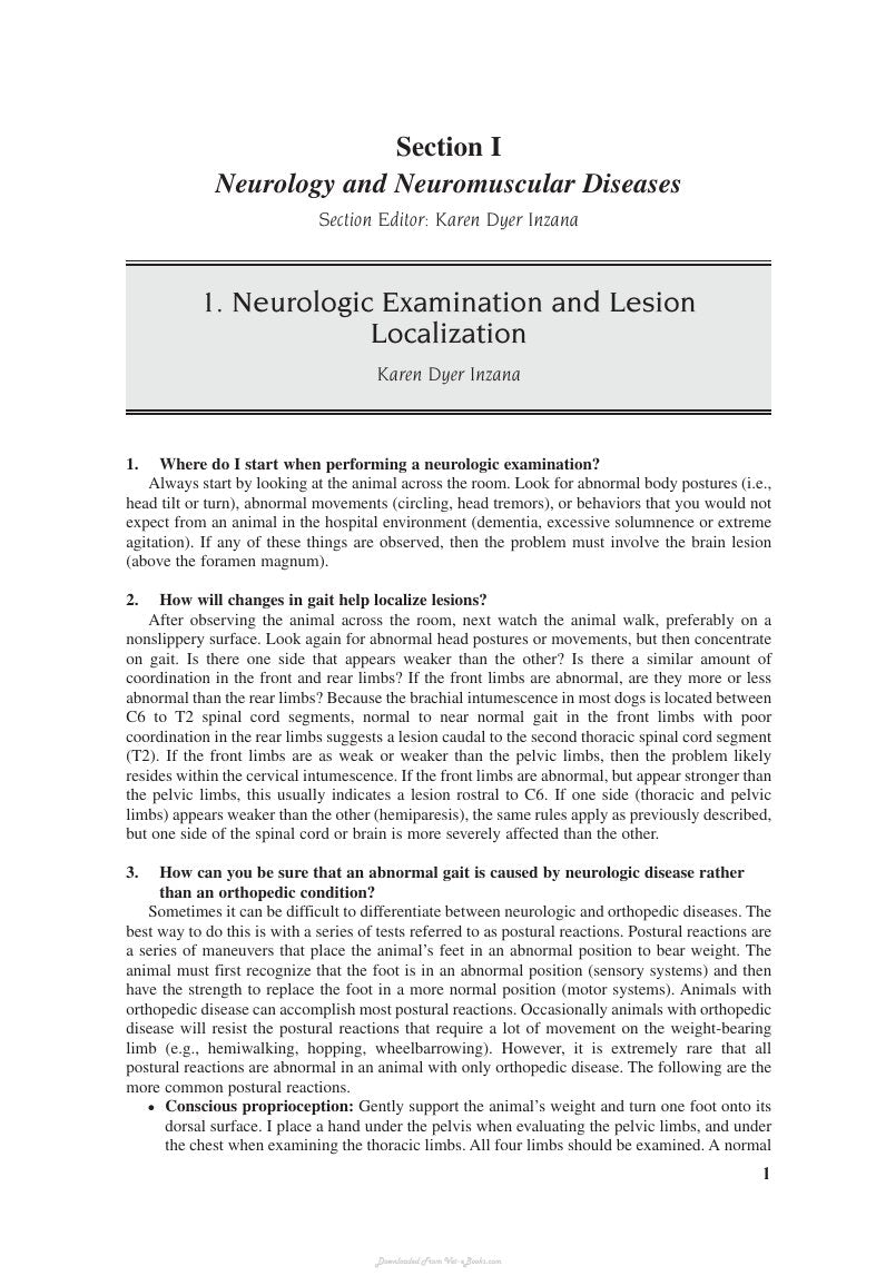 Look Inside page 8 - Canine Internal Medicine Secrets 1St Edition