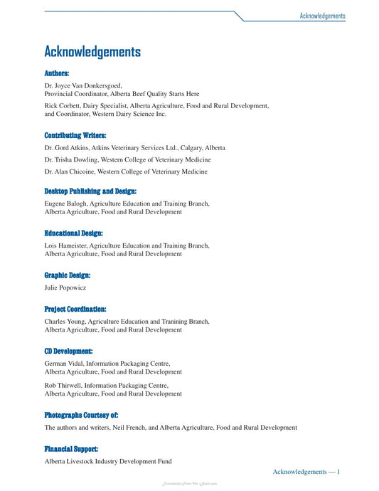 Look Inside sample page 2 - Cattle Medicine Responsible Use Course