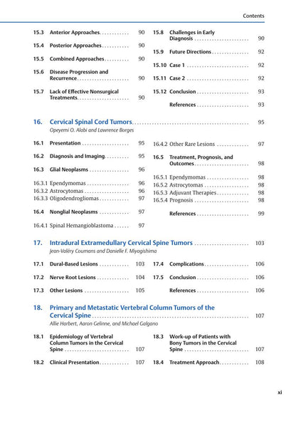 Look Inside page 13 - Cervical Spine Surgery: Principles and Techniques