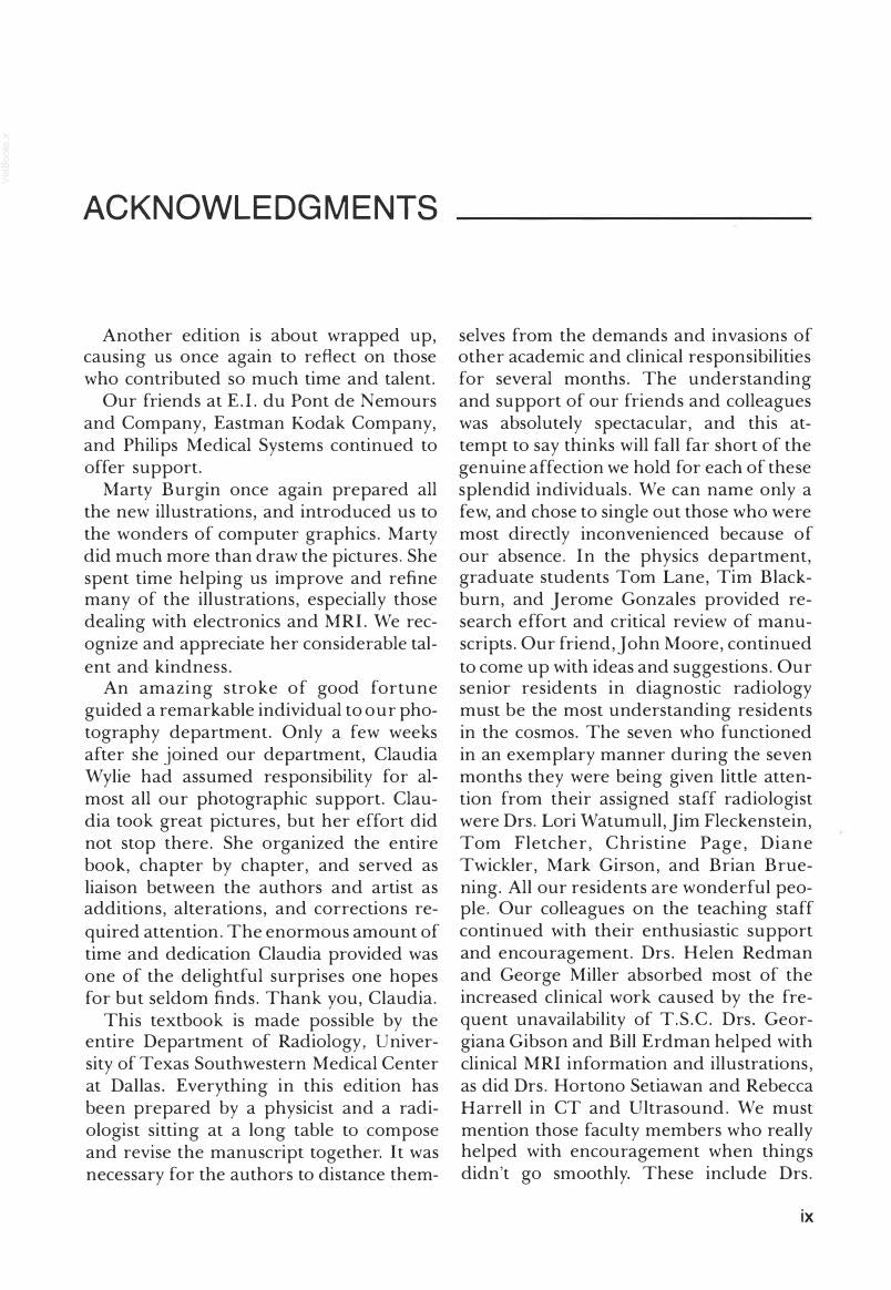 Preview page of Christensen's Physics of Diagnostic Radiology 4th Edition